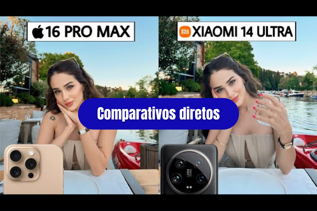 iPhone 16 Pro Max vs Xiaomi 14 Ultra: O Duelo das Câmeras