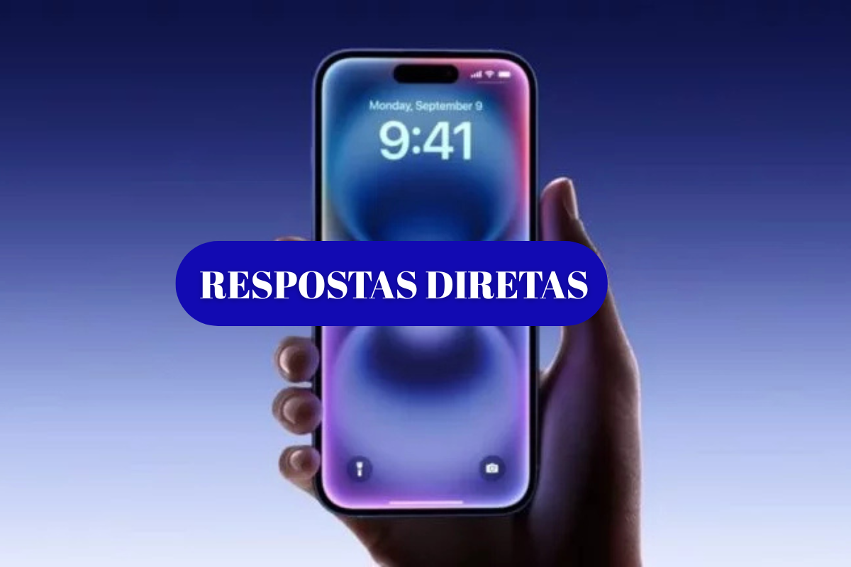 Qual é o tamanho da tela do iPhone 16?